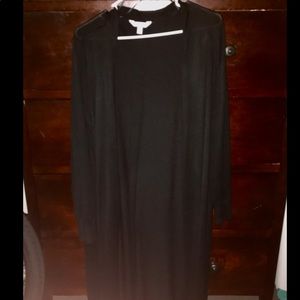 Time and Tru Black Cardigon